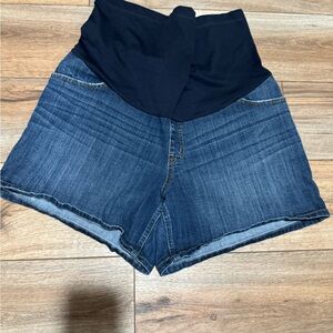 Liz Lange maternity jean short size XXL